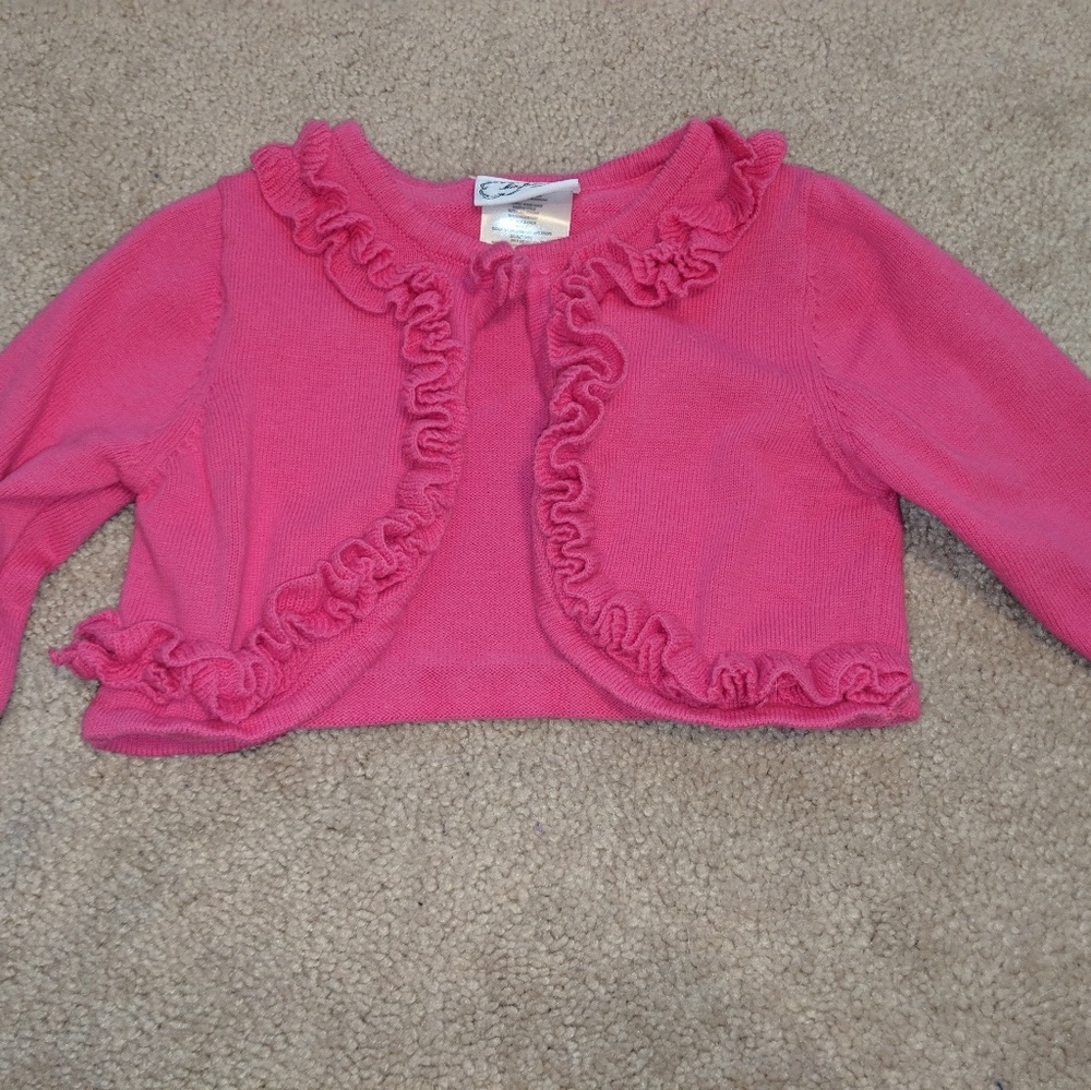 Girl's Pink short sweater